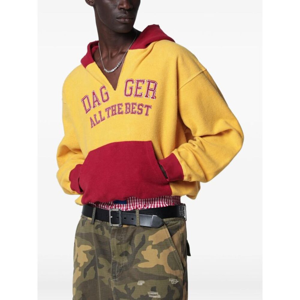 Dagger Yellow Sweaters & Knitwear - Hoodies Men
